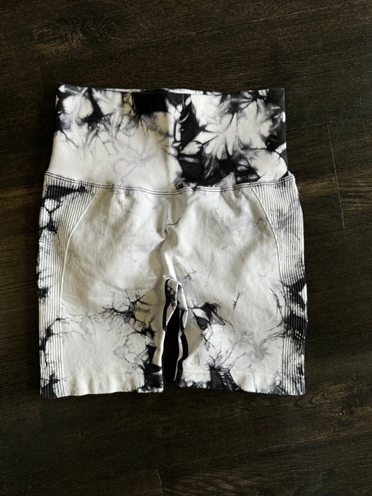 Tie-Dye Biker Shorts