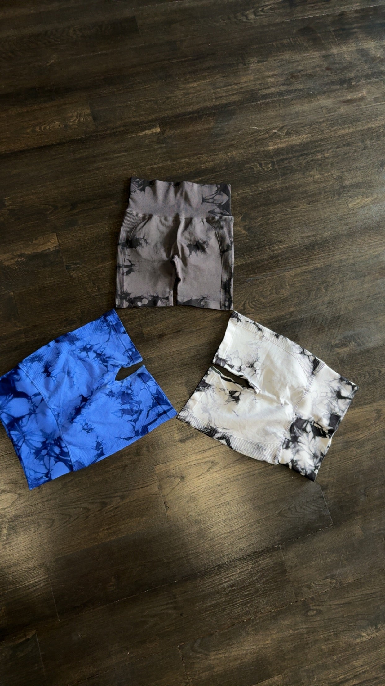 Tie-Dye Biker Shorts