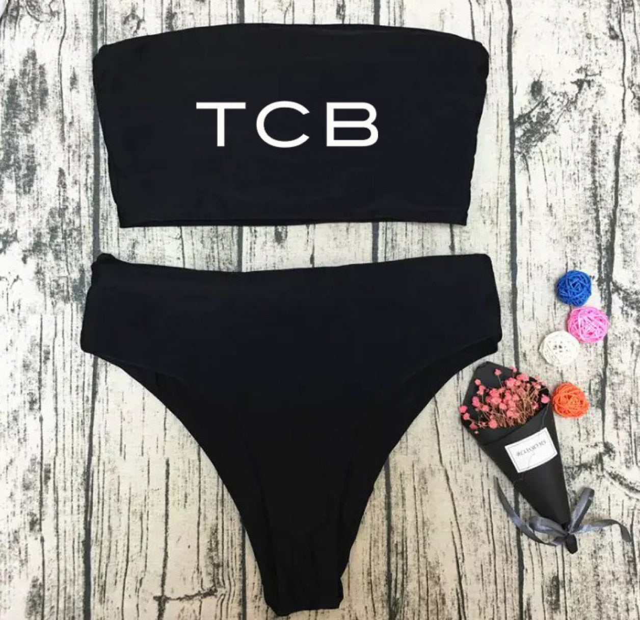Bandeau Bikini Bottoms image 0