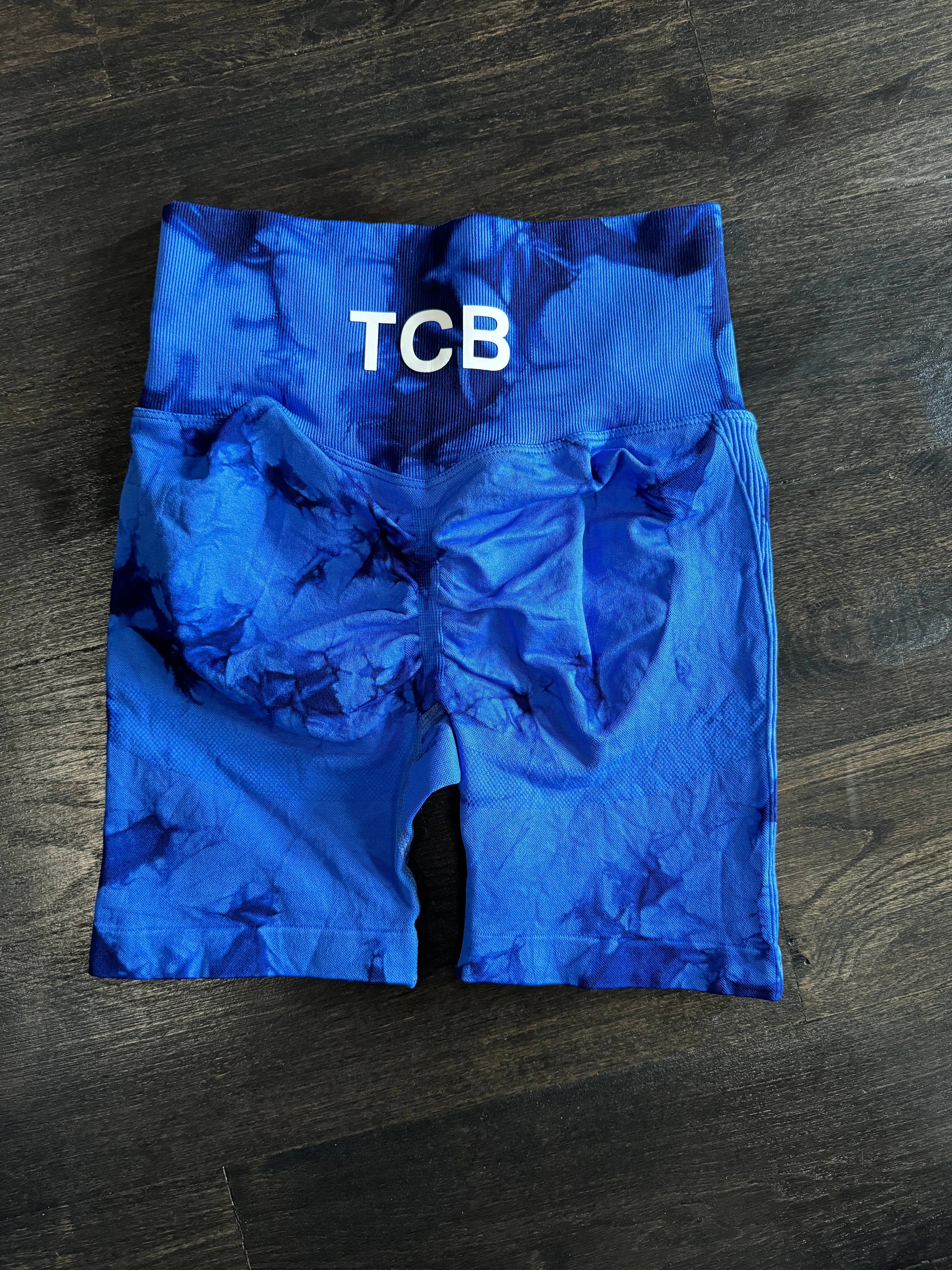 Tie-Dye Biker Shorts
